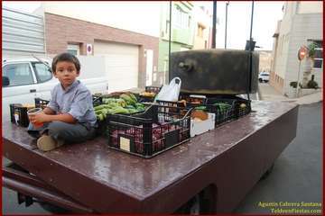 Romería popular y actos para los más pequeños en Lomo Cementerio/Agustín Cabrera y TA.